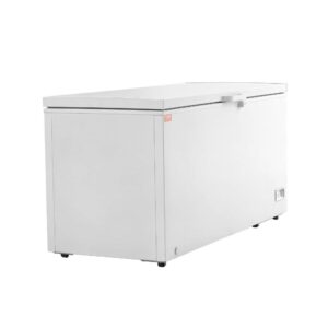 Chest Freezer, 17.2 Cu.ft Large Deep Freezer with 4 Removable Baskets, Freestanding Top Open Door Commercial Chest Freezers with 7-Level Adjustable Temp, LED Lighting,Locking Lid, 6 Wheels